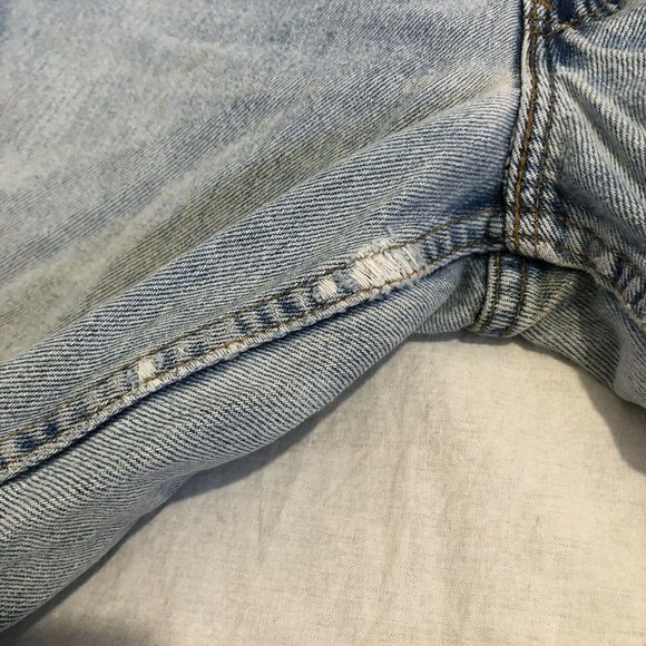 Levis Denim Jeans 550‎ Relaxed Fit Tapered Leg 33/30 Washed - Picture 8 of 11